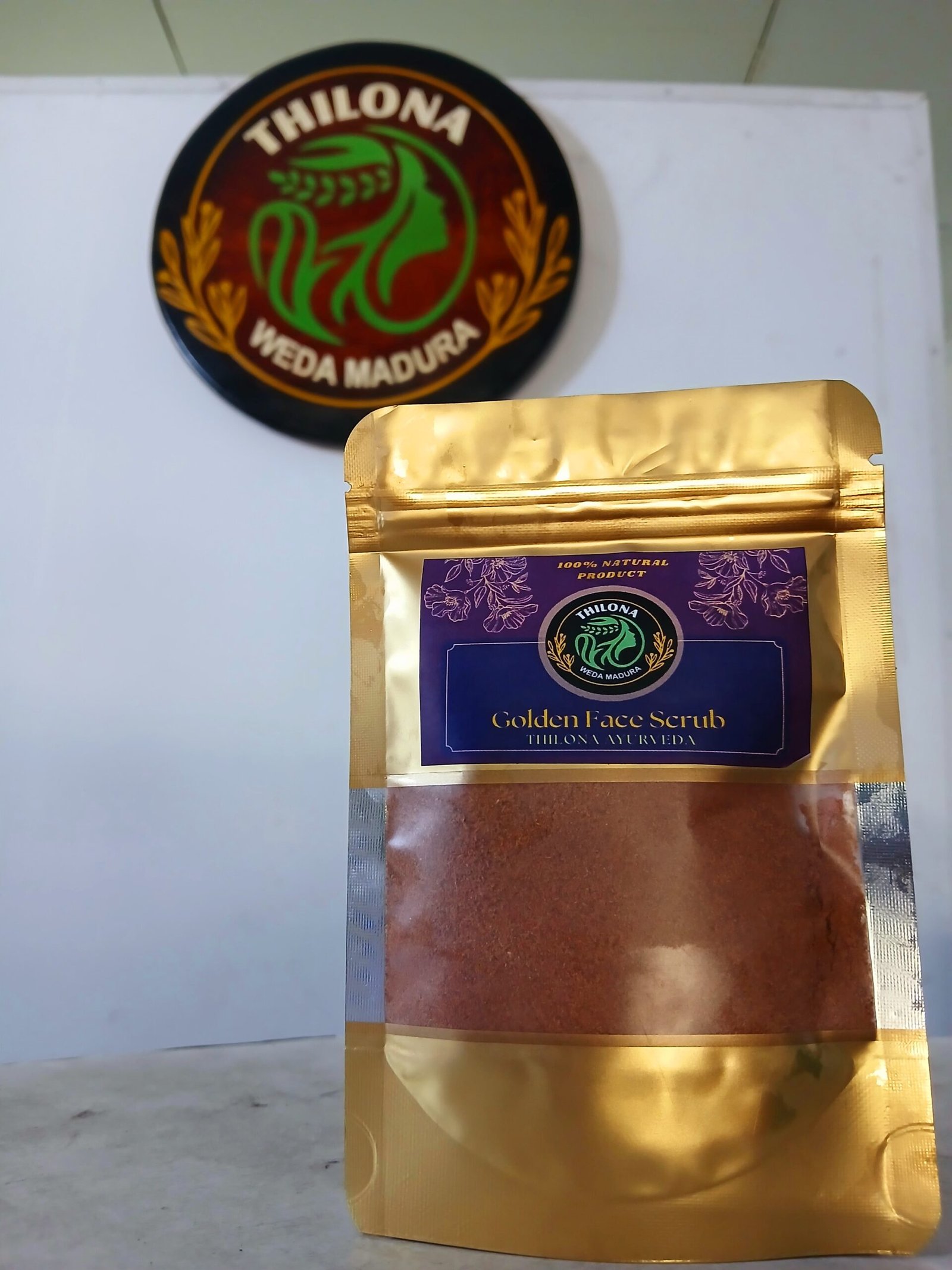 Golden Face scrub